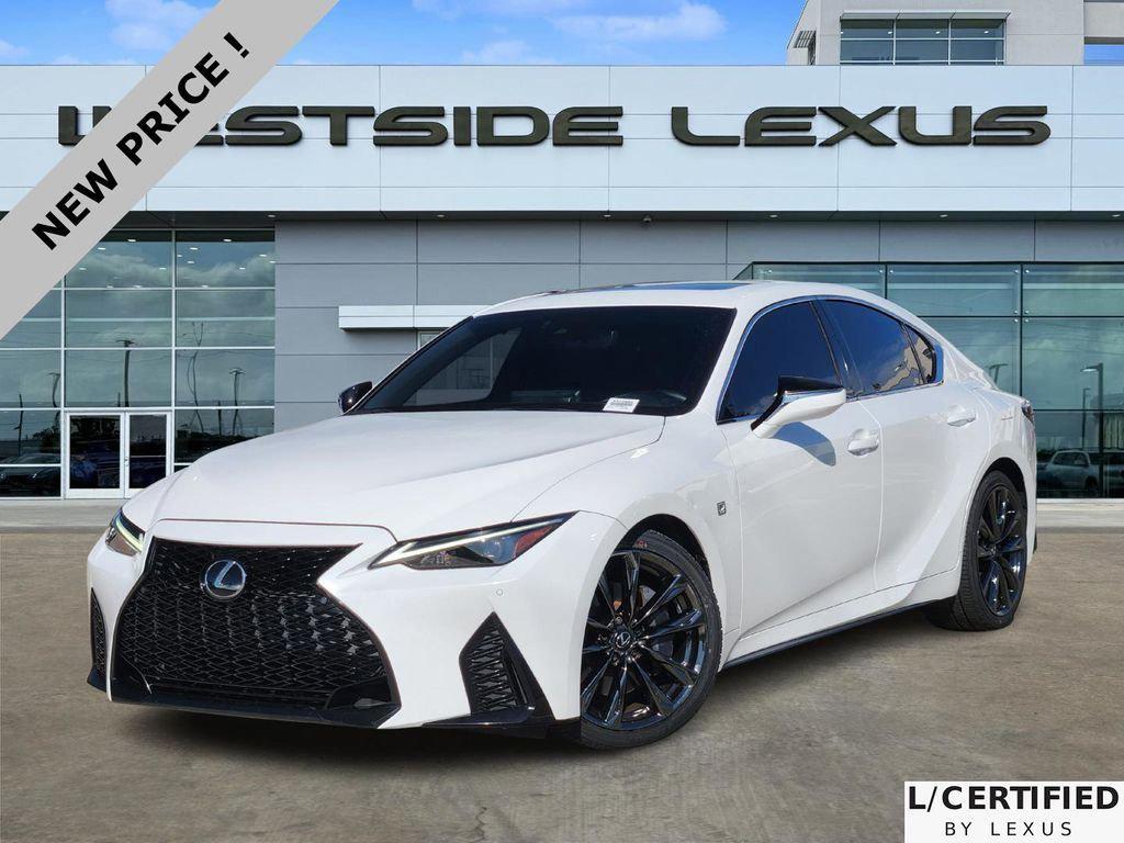 used 2023 Lexus IS 350 car, priced at $41,777