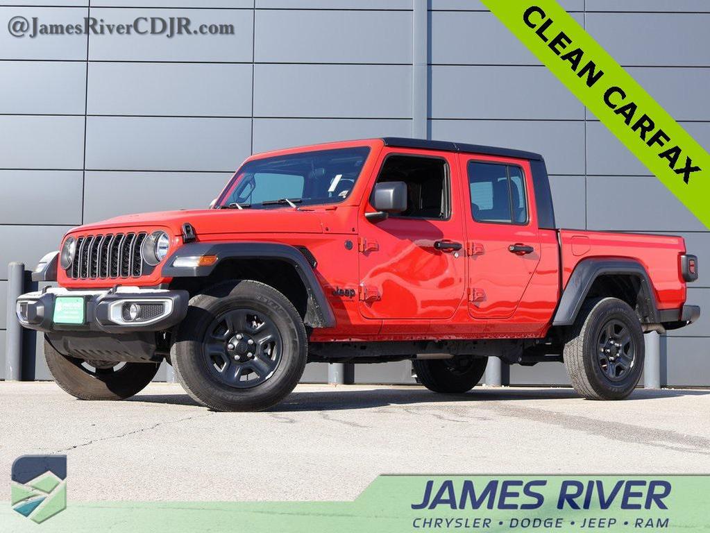 used 2024 Jeep Gladiator car, priced at $33,399