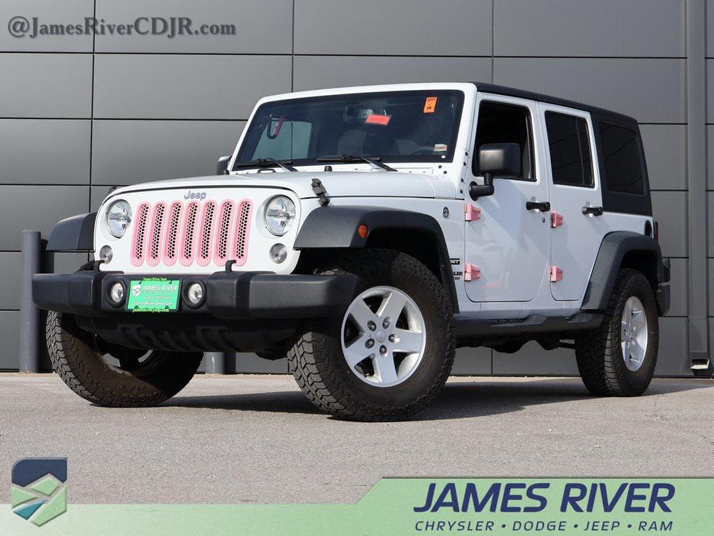 used 2017 Jeep Wrangler Unlimited car, priced at $19,999