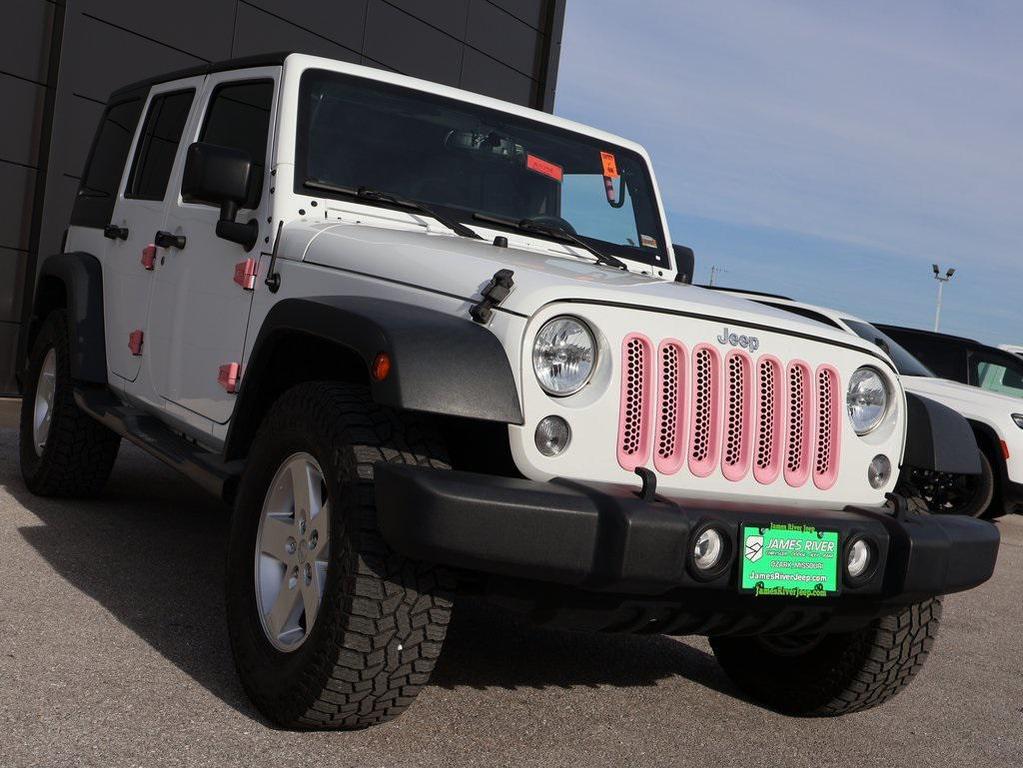 used 2017 Jeep Wrangler Unlimited car, priced at $19,999