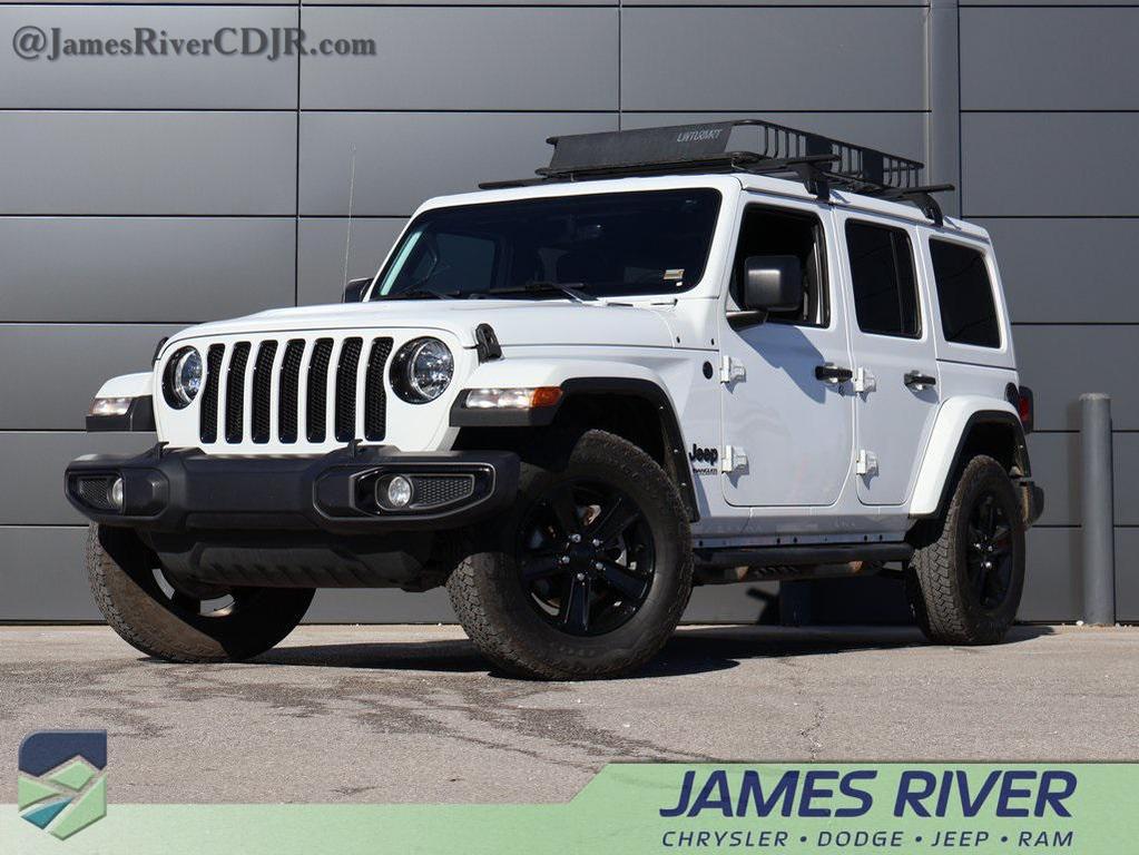 used 2021 Jeep Wrangler Unlimited car, priced at $27,199