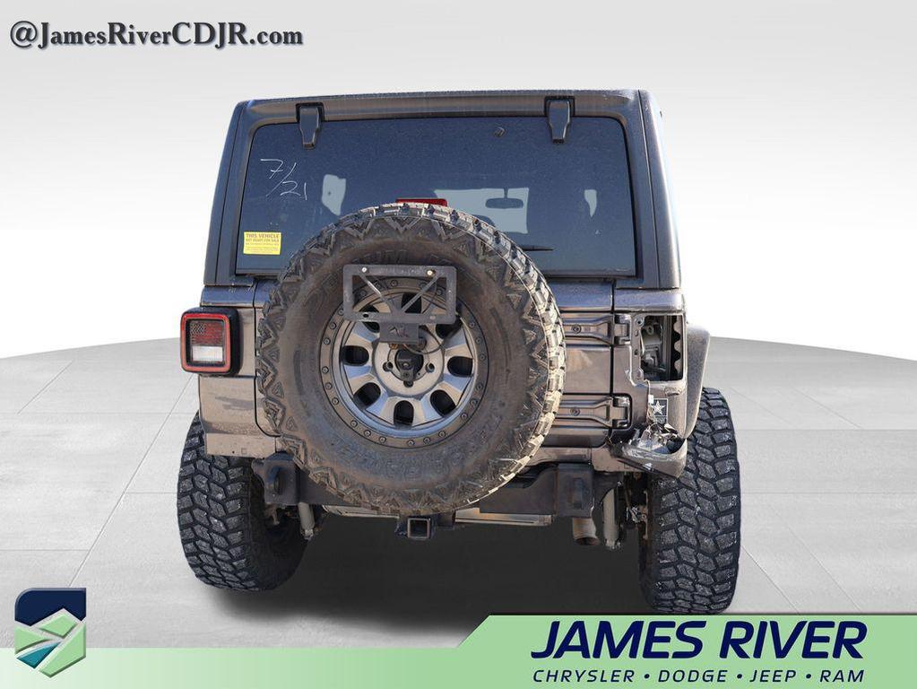 used 2020 Jeep Wrangler Unlimited car, priced at $29,519