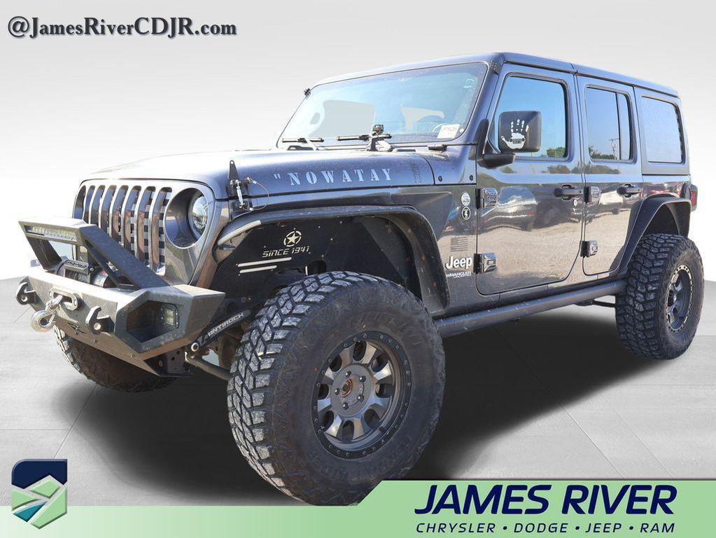 used 2020 Jeep Wrangler Unlimited car, priced at $29,519