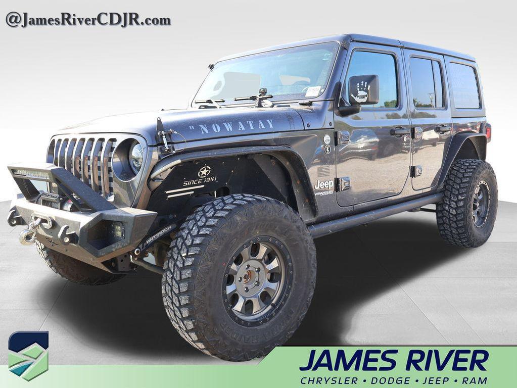 used 2020 Jeep Wrangler Unlimited car, priced at $29,519