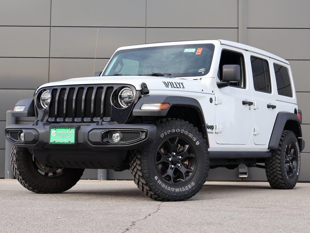 used 2021 Jeep Wrangler car, priced at $29,899
