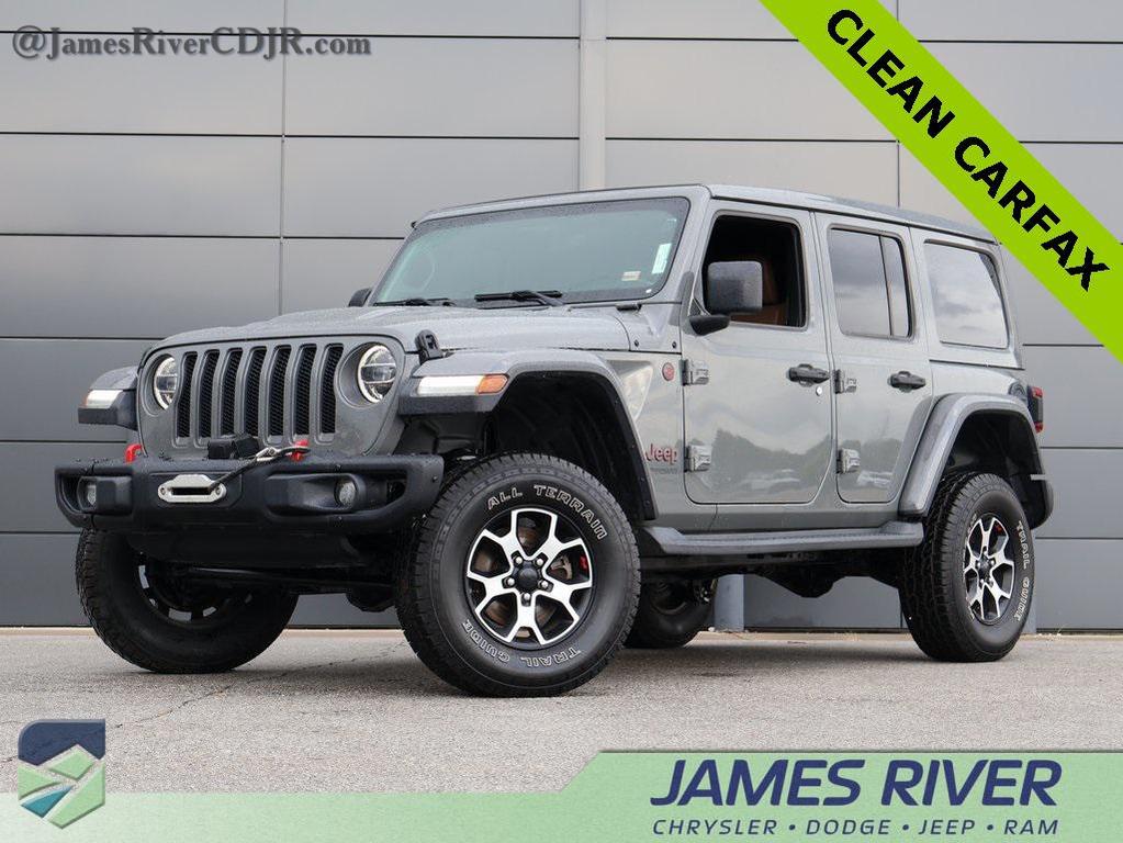 used 2020 Jeep Wrangler Unlimited car, priced at $31,599