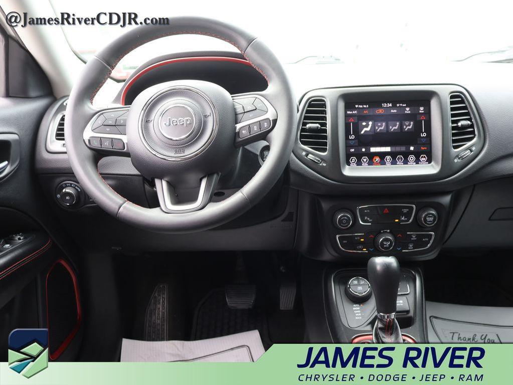 used 2021 Jeep Compass car, priced at $15,681