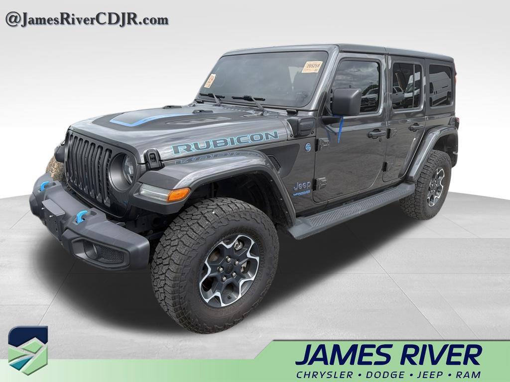 used 2022 Jeep Wrangler Unlimited 4xe car, priced at $29,479