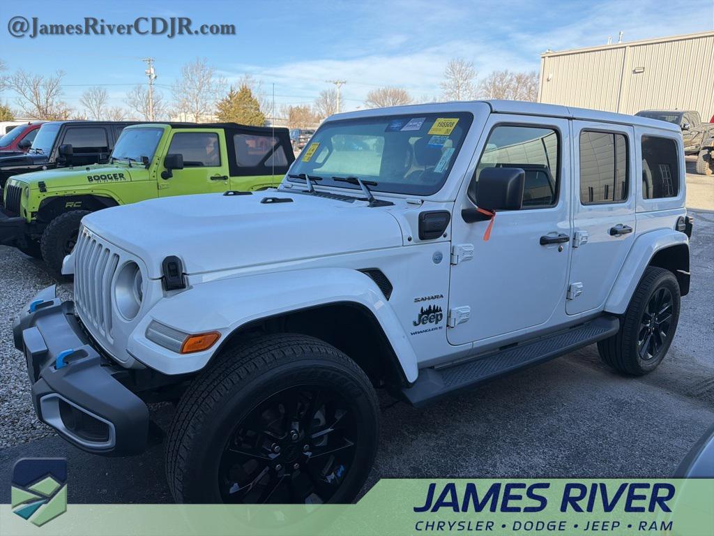 used 2023 Jeep Wrangler 4xe car, priced at $27,999