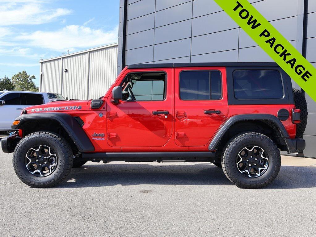 used 2022 Jeep Wrangler Unlimited 4xe car, priced at $31,899