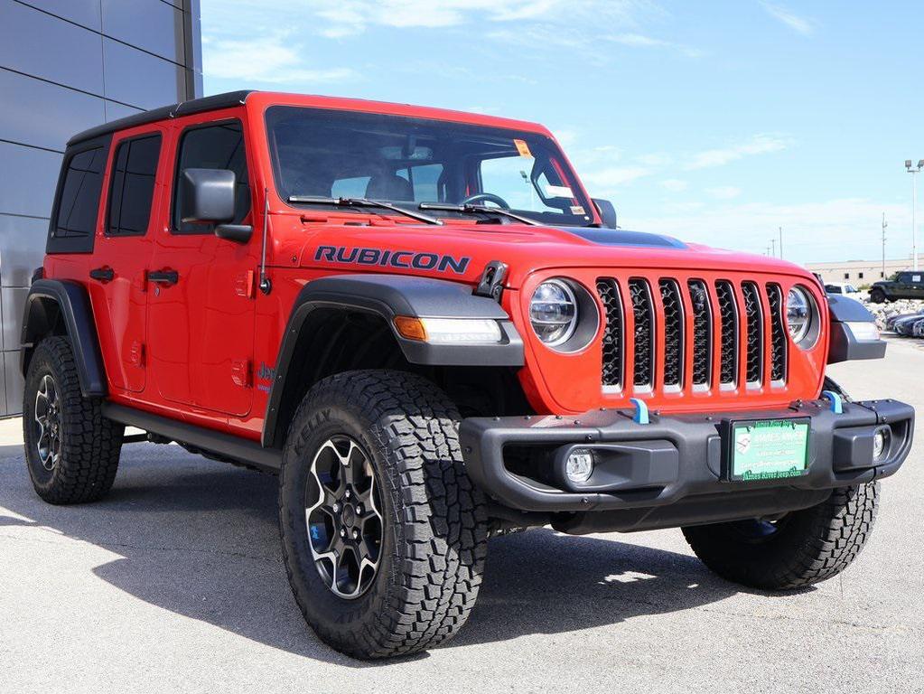 used 2022 Jeep Wrangler Unlimited 4xe car, priced at $31,899