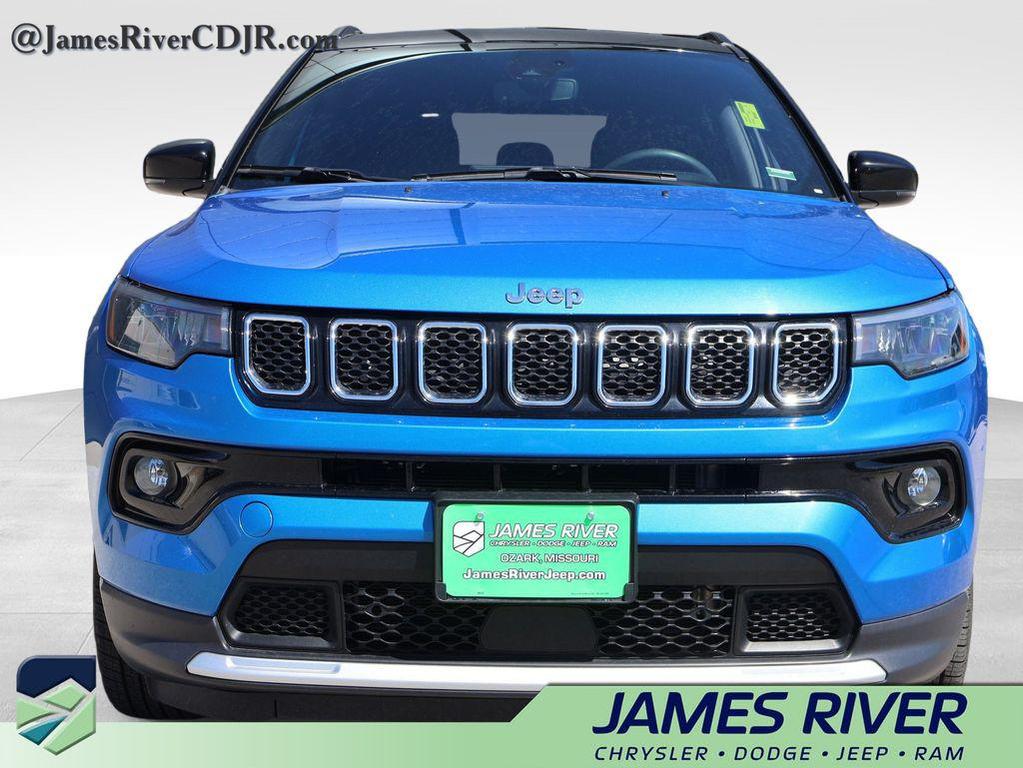 used 2023 Jeep Compass car, priced at $19,317