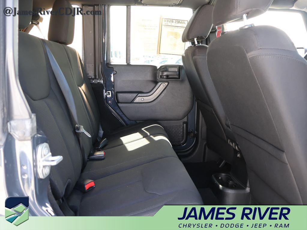 used 2017 Jeep Wrangler Unlimited car, priced at $18,972