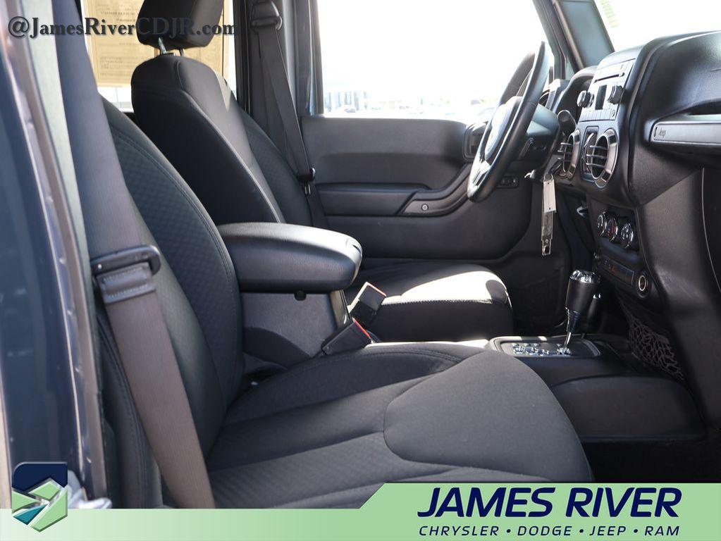 used 2017 Jeep Wrangler Unlimited car, priced at $18,972