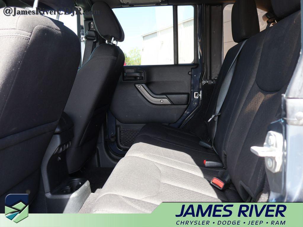 used 2017 Jeep Wrangler Unlimited car, priced at $18,972