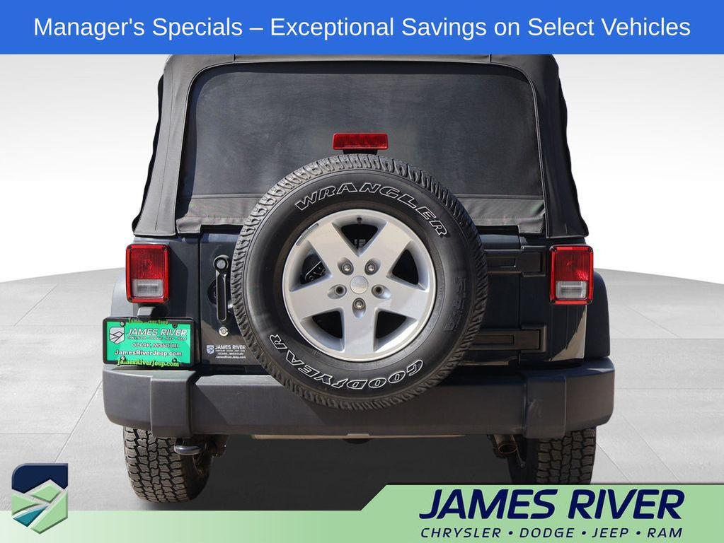used 2017 Jeep Wrangler Unlimited car, priced at $17,518