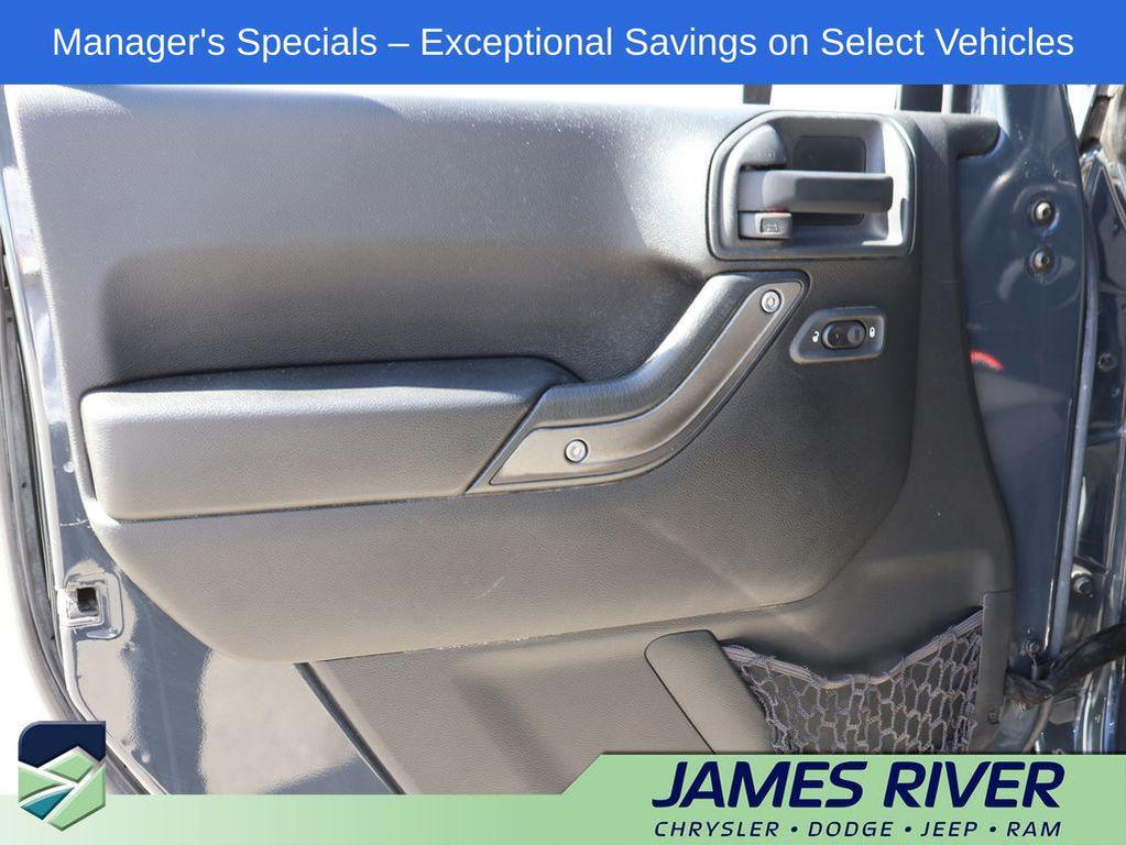 used 2017 Jeep Wrangler Unlimited car, priced at $17,518