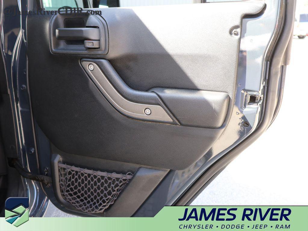 used 2017 Jeep Wrangler Unlimited car, priced at $18,972