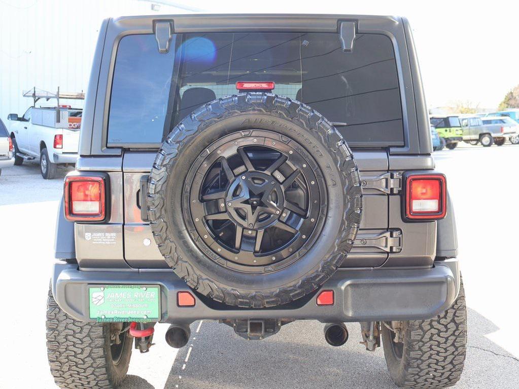 used 2020 Jeep Wrangler Unlimited car, priced at $29,599