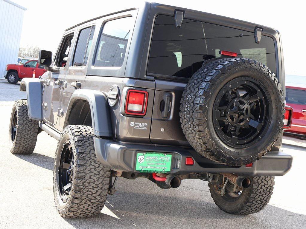 used 2020 Jeep Wrangler Unlimited car, priced at $29,599