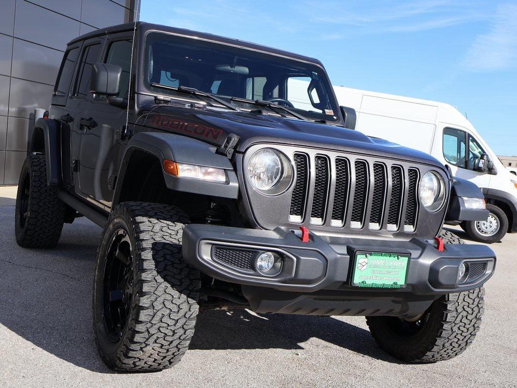 used 2020 Jeep Wrangler Unlimited car, priced at $29,599