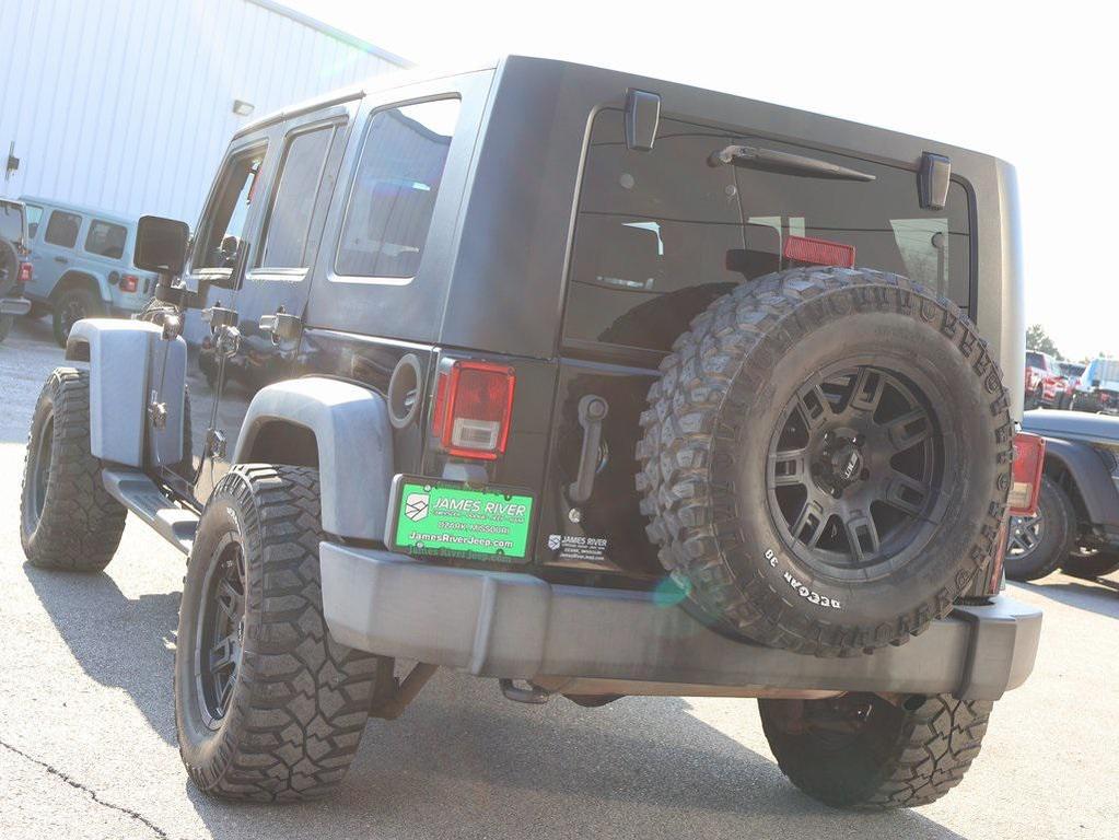 used 2009 Jeep Wrangler Unlimited car, priced at $7,200