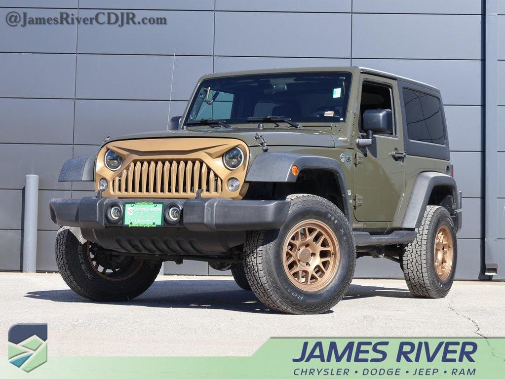 used 2016 Jeep Wrangler car, priced at $16,341