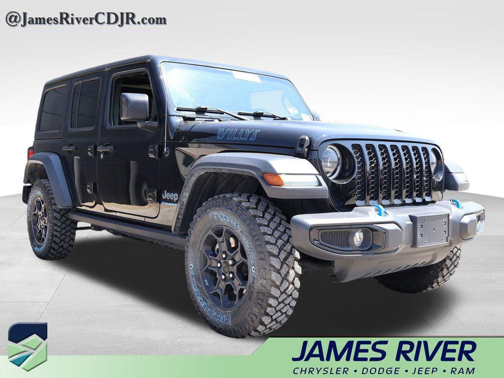 used 2023 Jeep Wrangler 4xe car, priced at $27,050