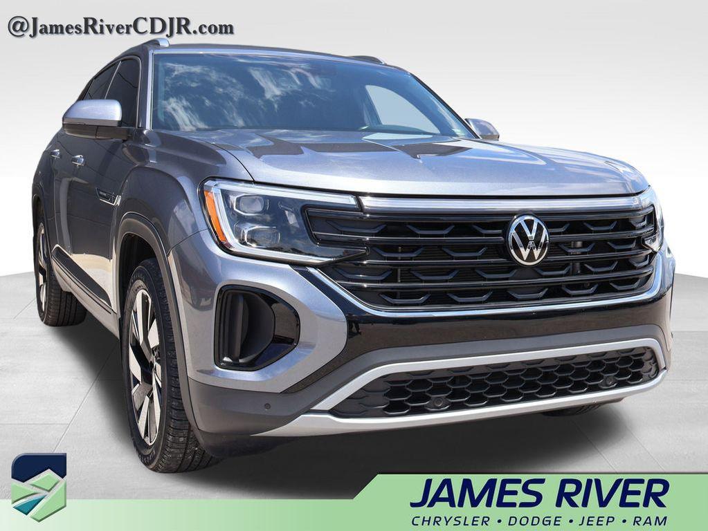 used 2024 Volkswagen Atlas Cross Sport car, priced at $30,176