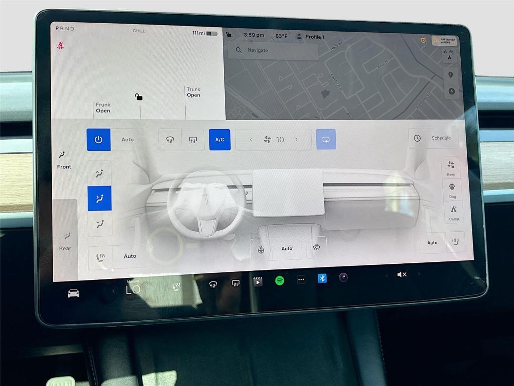 used 2023 Tesla Model 3 car, priced at $19,997