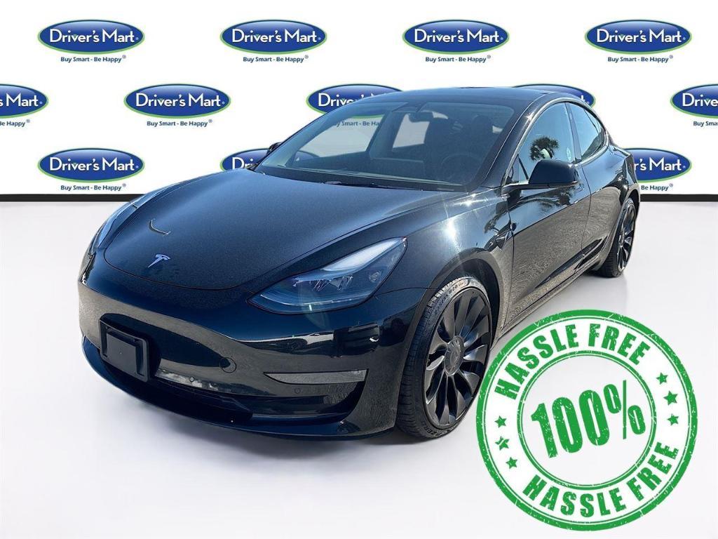 used 2022 Tesla Model 3 car, priced at $19,997