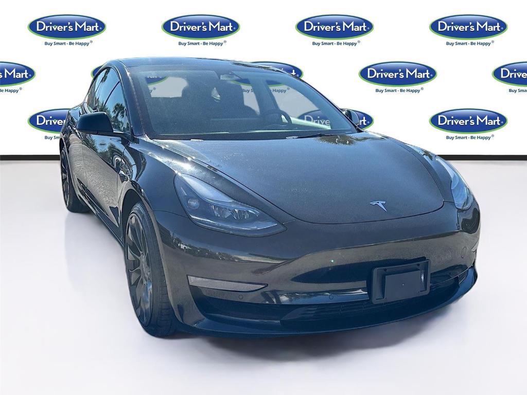 used 2022 Tesla Model 3 car, priced at $19,997