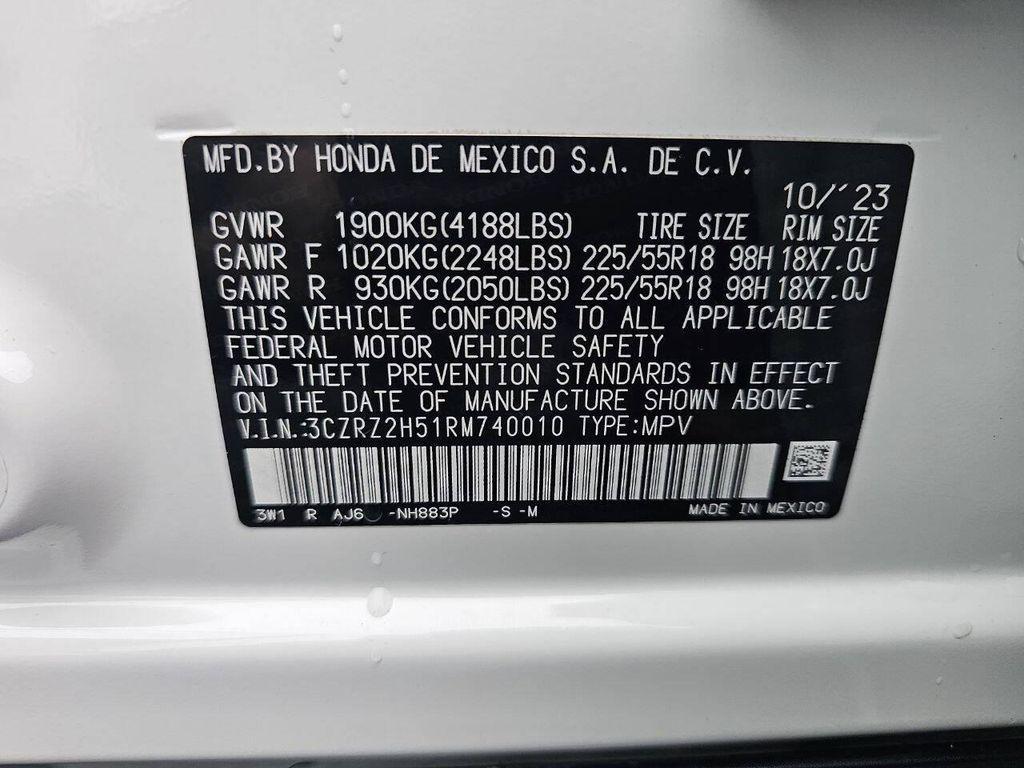 used 2024 Honda HR-V car, priced at $22,495