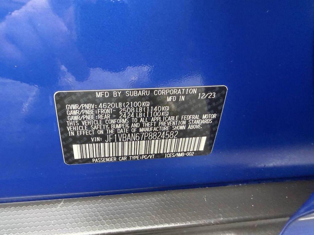 used 2023 Subaru WRX car, priced at $24,495