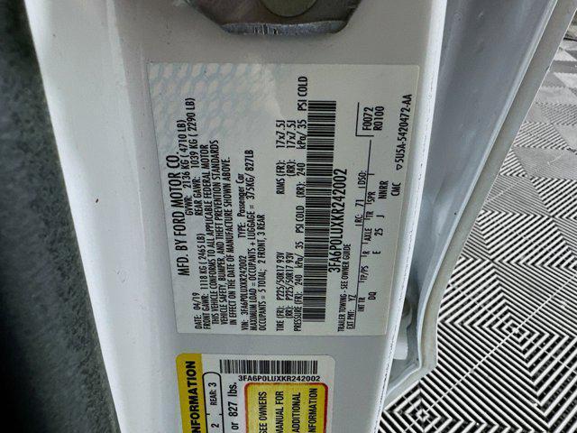 used 2019 Ford Fusion Hybrid car, priced at $8,999