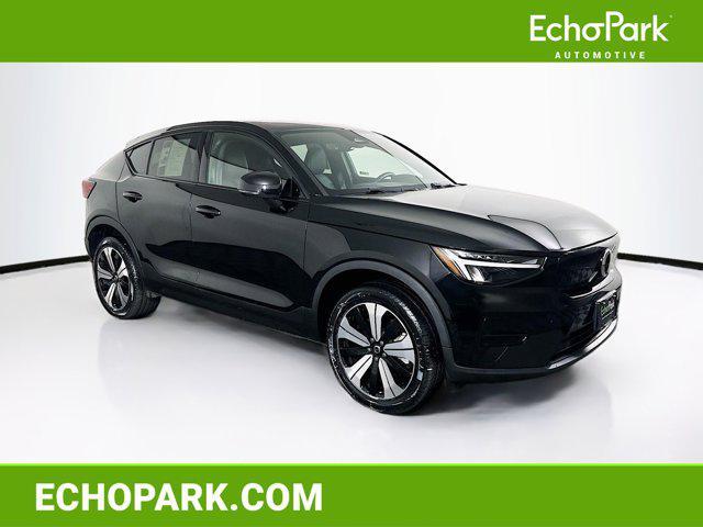 used 2023 Volvo C40 Recharge Pure Electric car, priced at $21,497