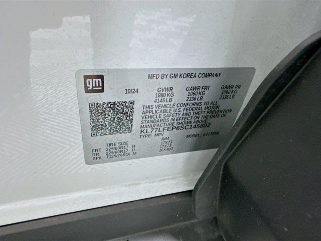 used 2025 Chevrolet Trax car, priced at $19,687