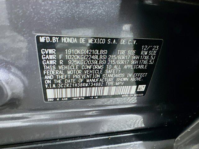 used 2024 Honda HR-V car, priced at $21,987