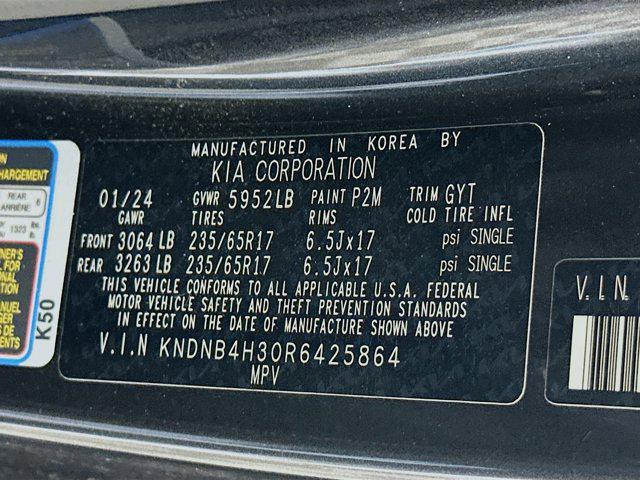 used 2024 Kia Carnival car, priced at $26,496