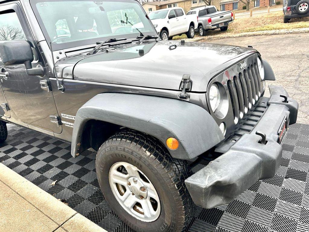 used 2017 Jeep Wrangler Unlimited car, priced at $18,991