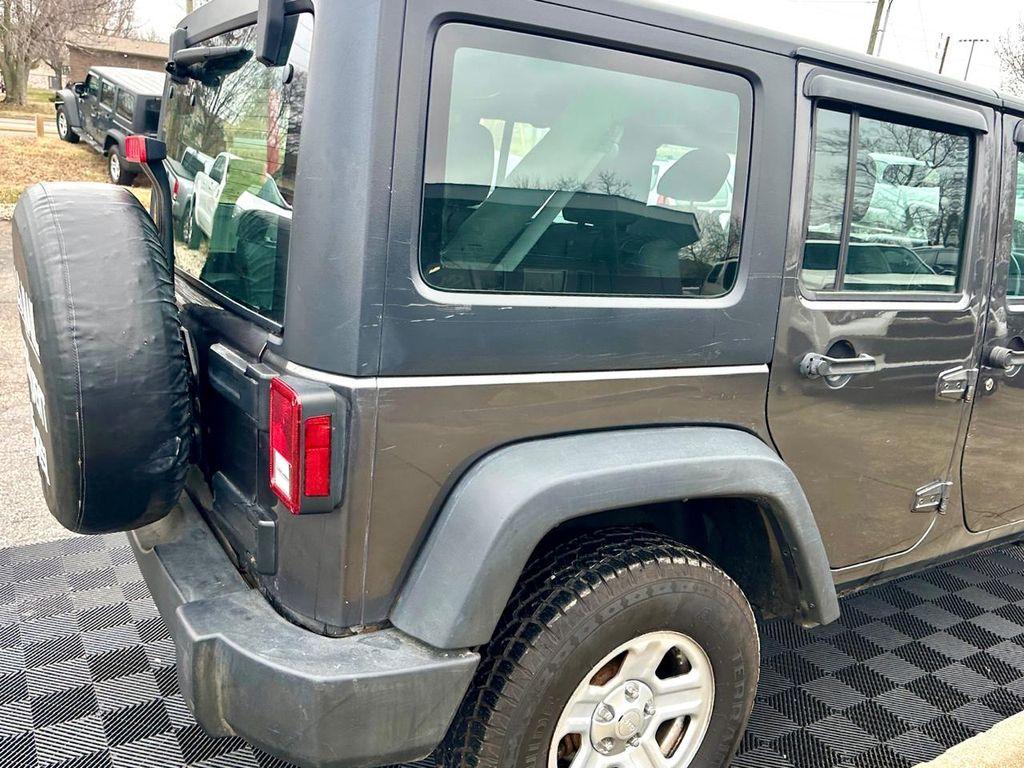 used 2017 Jeep Wrangler Unlimited car, priced at $18,991