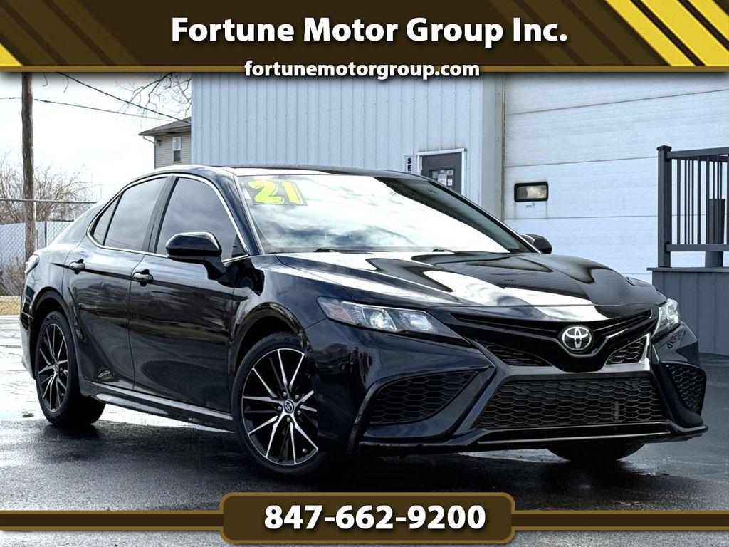used 2021 Toyota Camry car, priced at $17,999