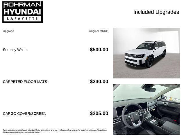 new 2026 Hyundai Santa Fe car, priced at $35,990