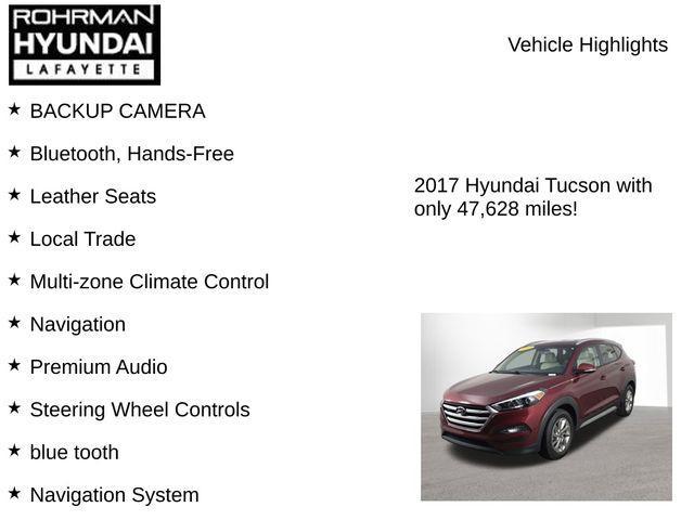 used 2017 Hyundai Tucson car, priced at $16,323