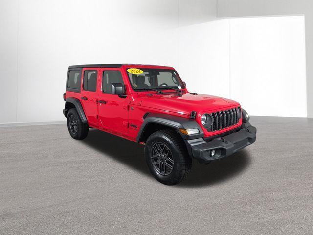 used 2024 Jeep Wrangler car, priced at $29,999