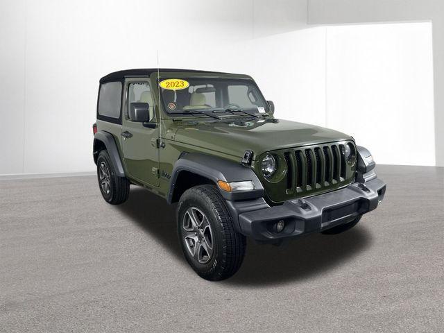 used 2023 Jeep Wrangler car, priced at $25,451