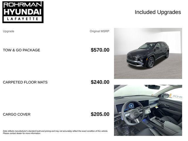 new 2026 Hyundai TUCSON Hybrid car, priced at $39,864