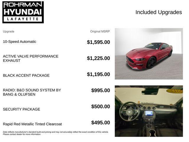 used 2022 Ford Mustang car, priced at $29,999