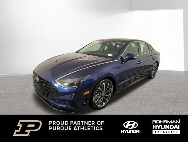used 2021 Hyundai Sonata car, priced at $21,345