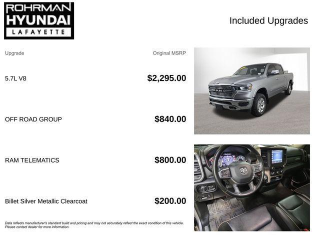 used 2021 Ram 1500 car, priced at $29,999